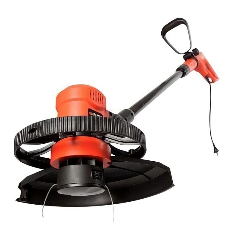 Desbrozadora de césped Black+Decker GL600N 600W color naranja 120V con accesorios