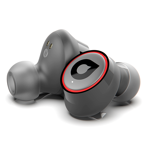 Accutone Auricular Vega 2 Bluetooth 5.0, 8 + 120 horas de uso continuo, anulación de ruido ambiente, compatible con Siri y Google Assistant, sonido Clase B