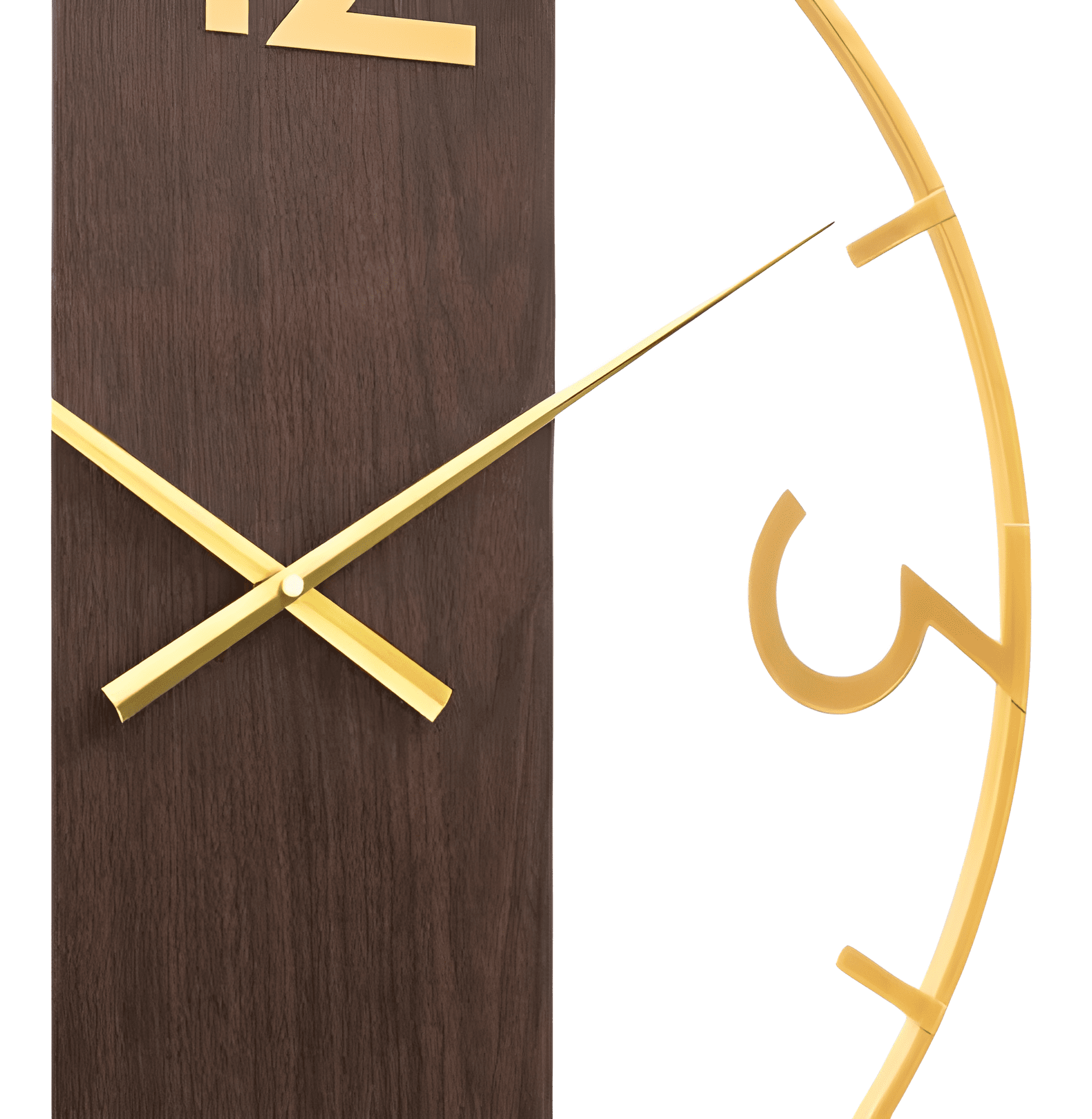 Reloj De Pared Decorativo Moderno Elegante Grande 60cm