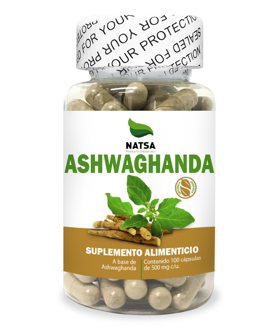 Ashwagandha, 100 Cápsulas, Calidad Premium