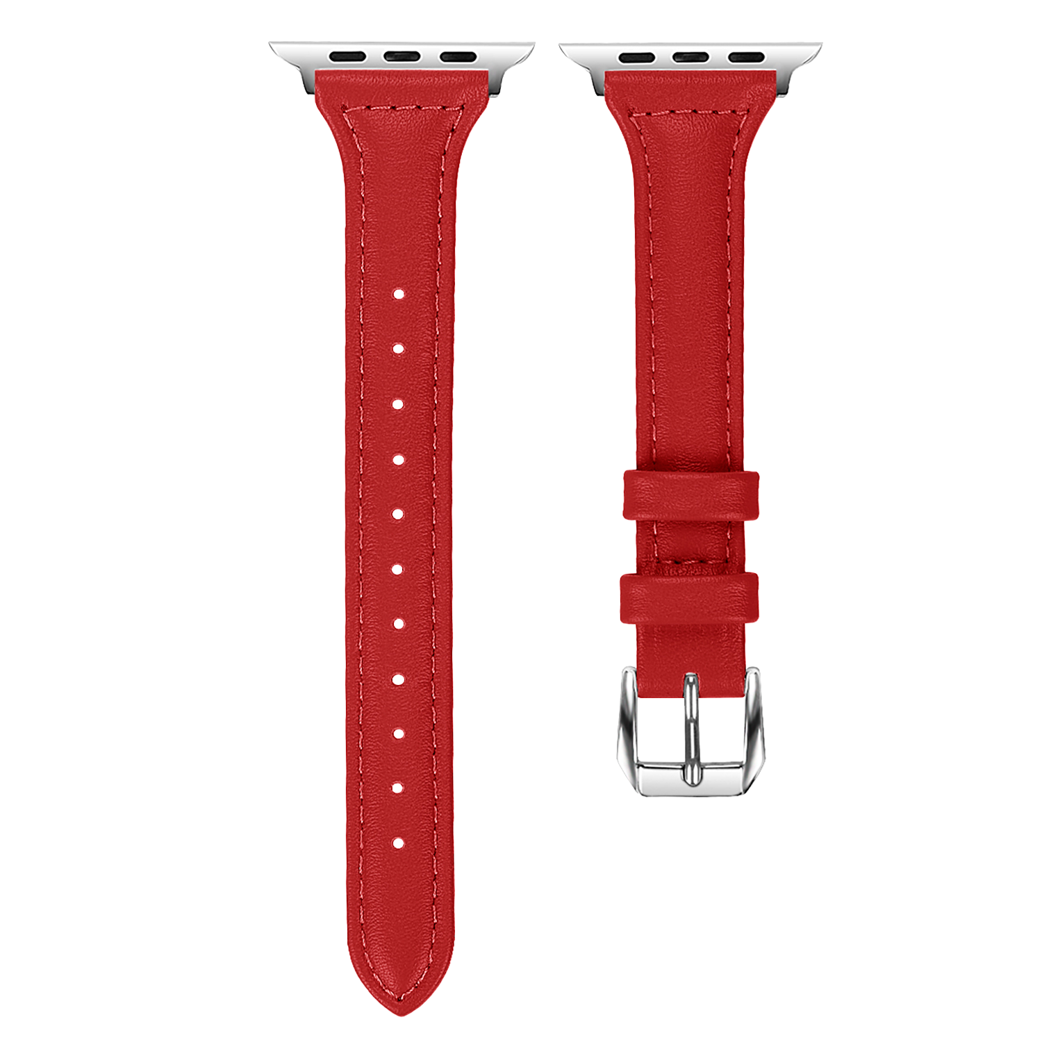 Correa Para Smartwatch Cuero Piel Compatible Con Apple Watch