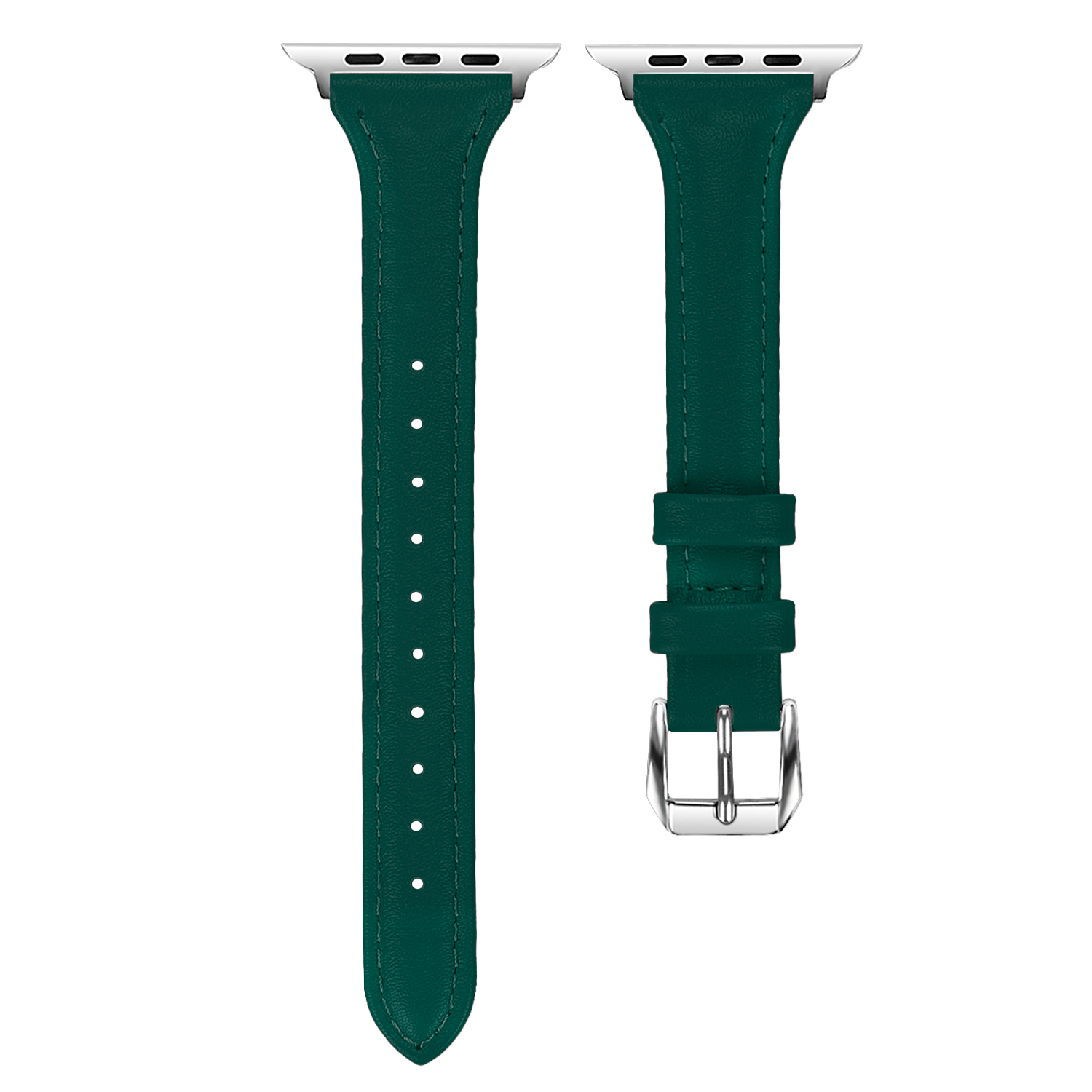 Correa Para Smartwatch Cuero Piel Compatible Con Apple Watch