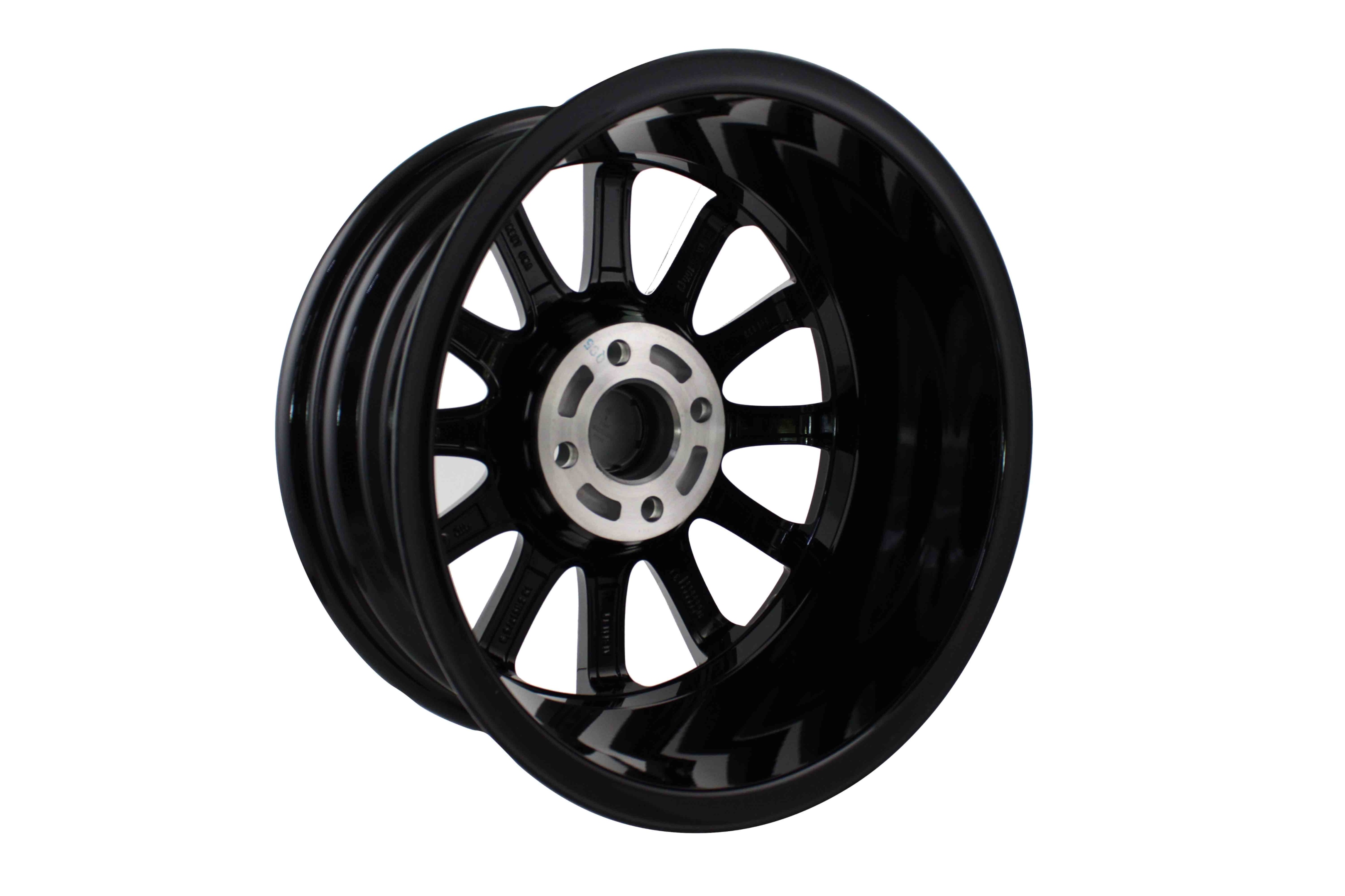 Jgo De Rines 15 Nagano Color Negro Nissan March Versa Note