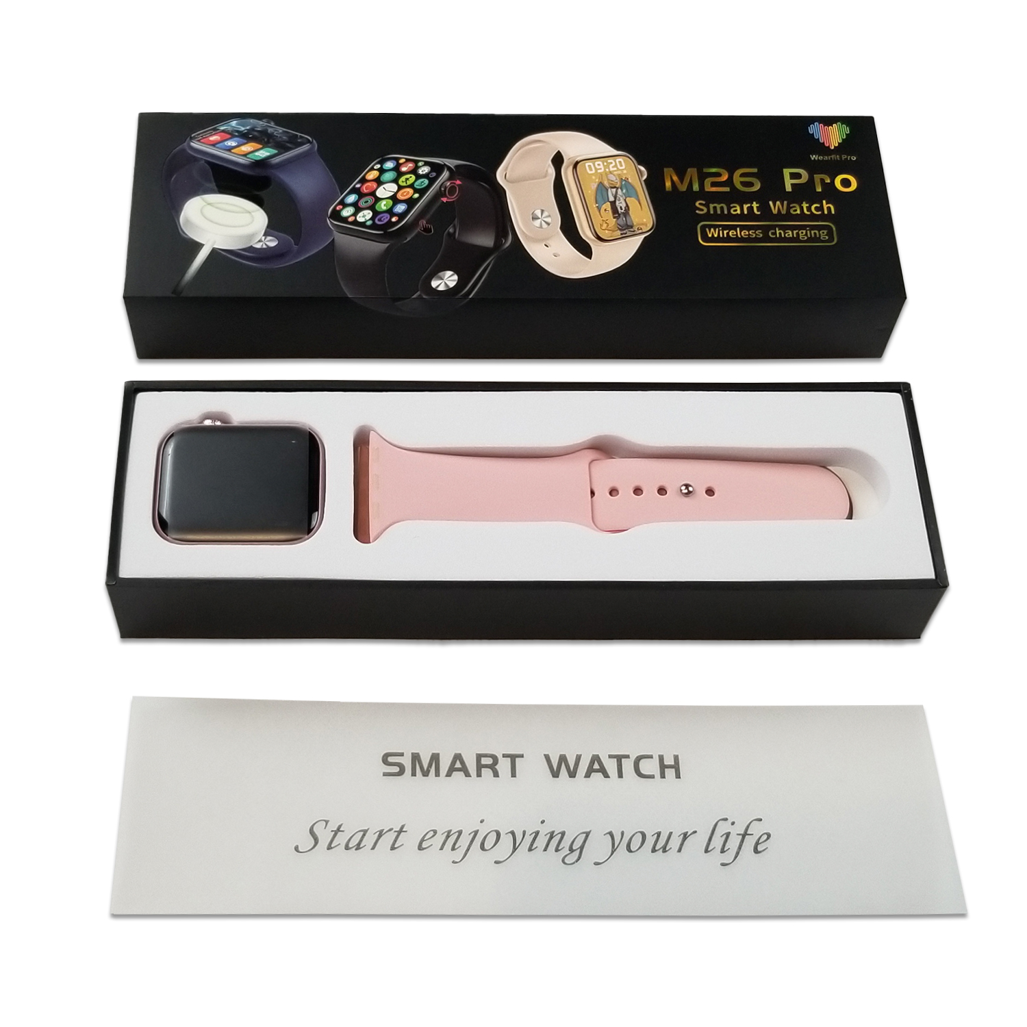 Smartwatch M26 Pro 2022 Carga Inalambrica Gama Alta M26 Plus