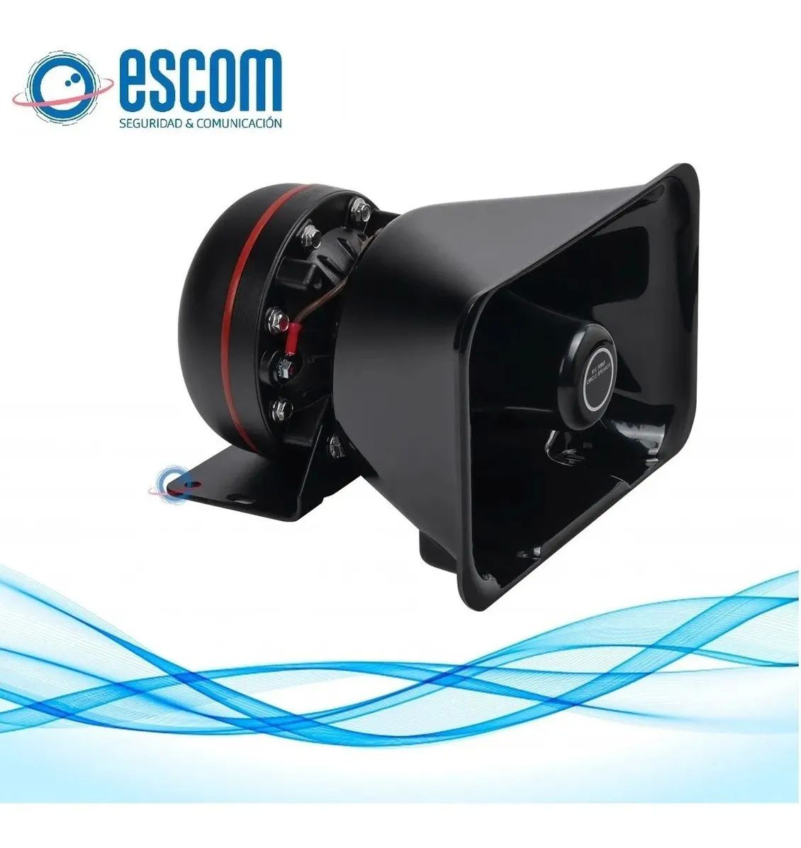 Kit Torreta Led Sirena Bocina Seguridad Publica Patrullas 