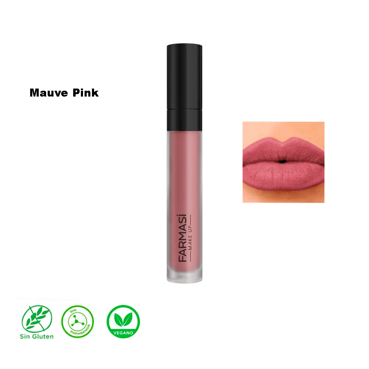 Labial Liquido Matte Farmasi  Larga Duracion Y Alta Cobertura Maquillaje Para Labios