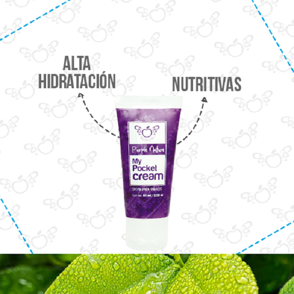 CREMA PARA MANOS MORADA