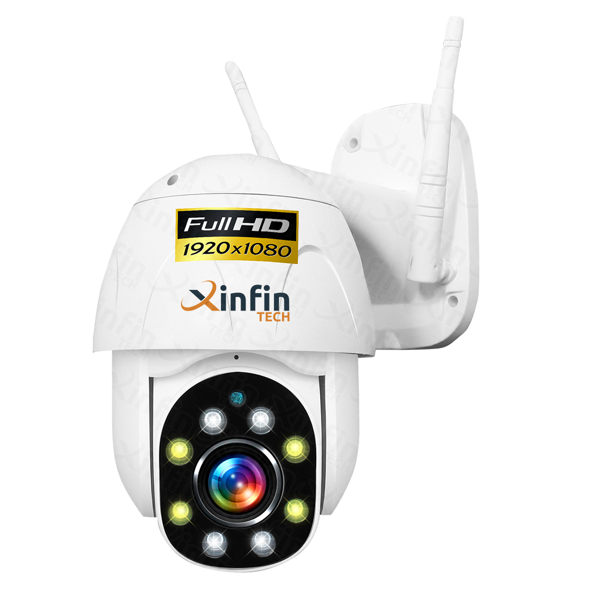 Cámara Wifi IP Domo FHD Exterior Robótica Seguridad