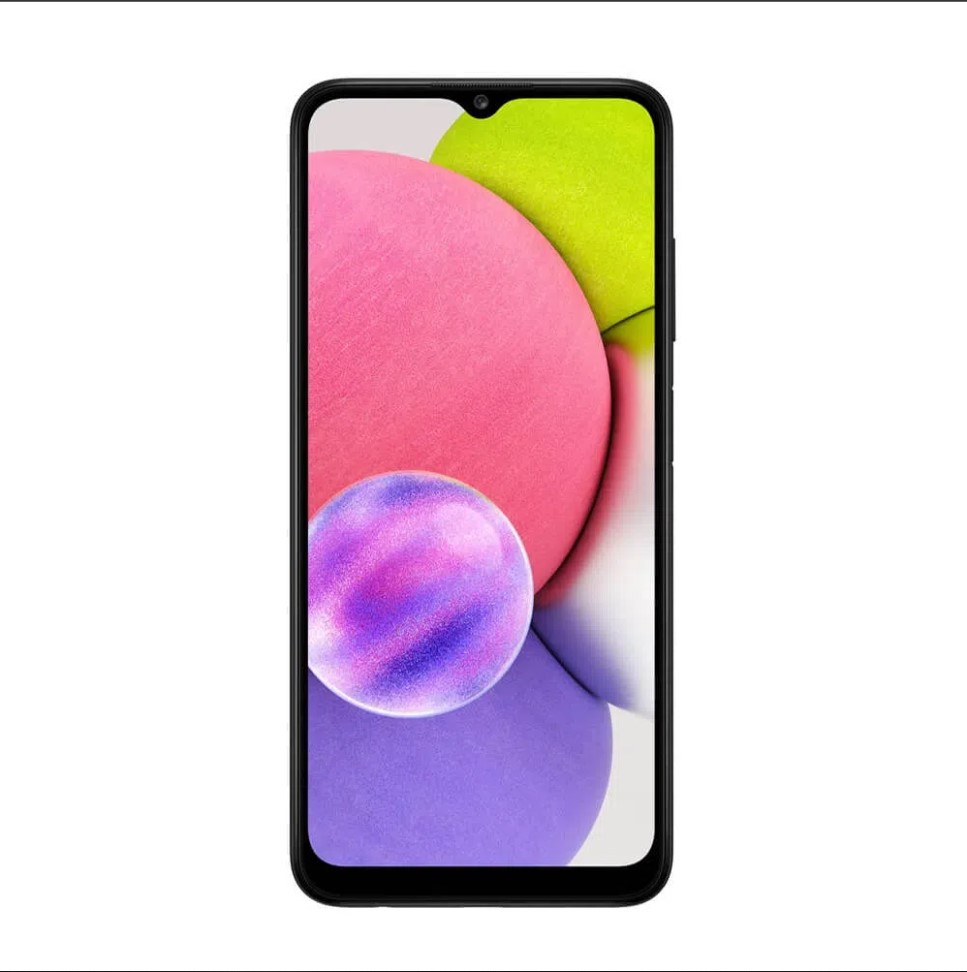 Celular Samsung Galaxy A03s 64GB 4 GB Negro Huella Camará