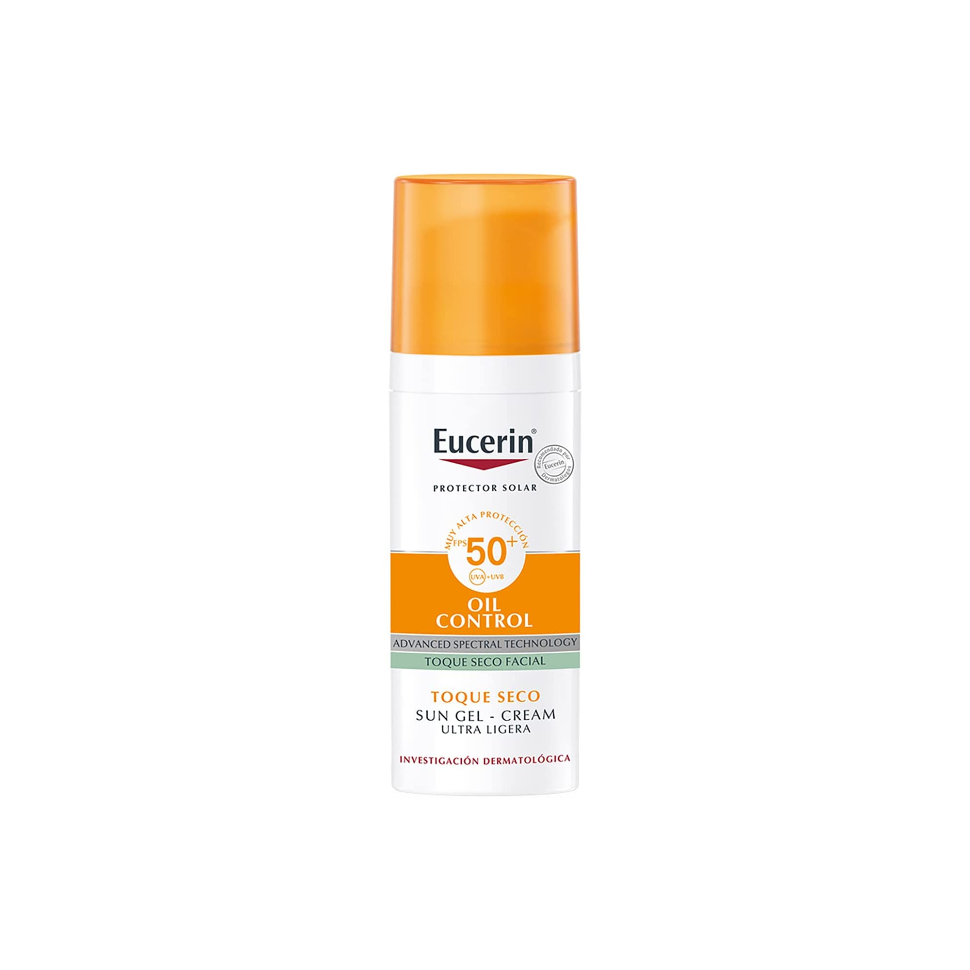Eucerin Protector solar facial efecto mate toque seco Oil Control , 50 ml