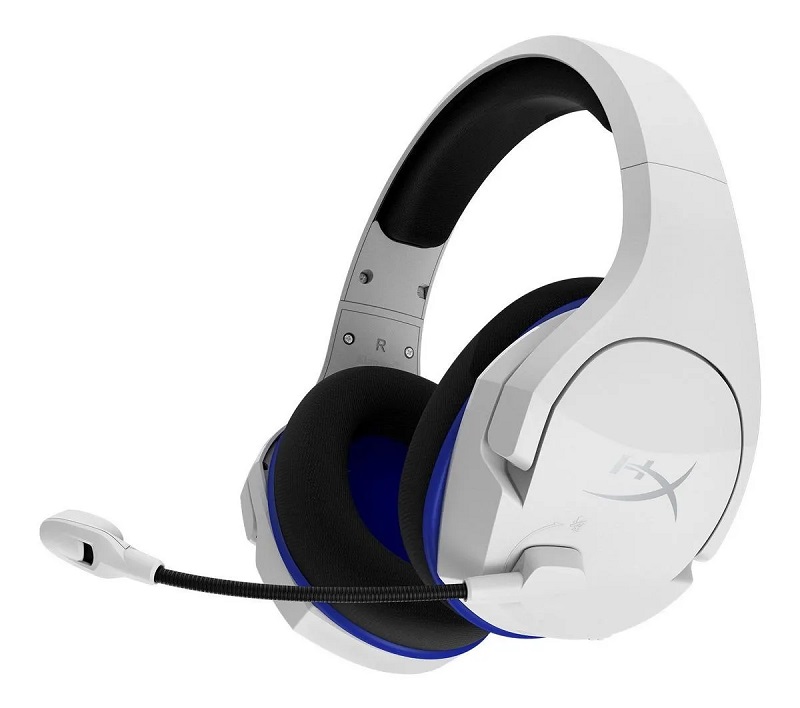 Audífonos gamer inalámbricos blanco