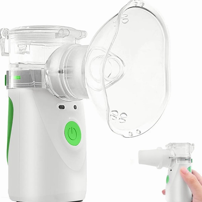 Nebulizador Ultrasónico De Mano Portátil Blanco con Verde