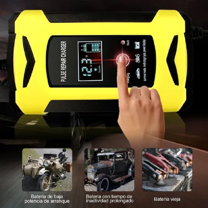 Cargador De Baterías Inteligente Para Auto
