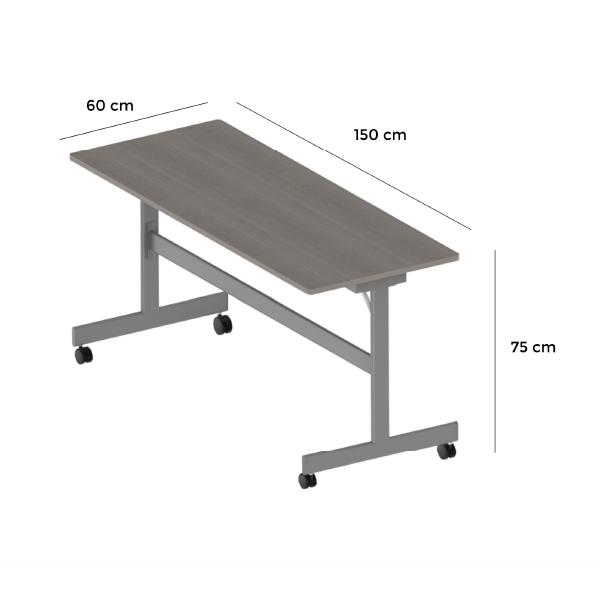 Mesa Abatible con Freno Multiusos Trento Mod.Z217