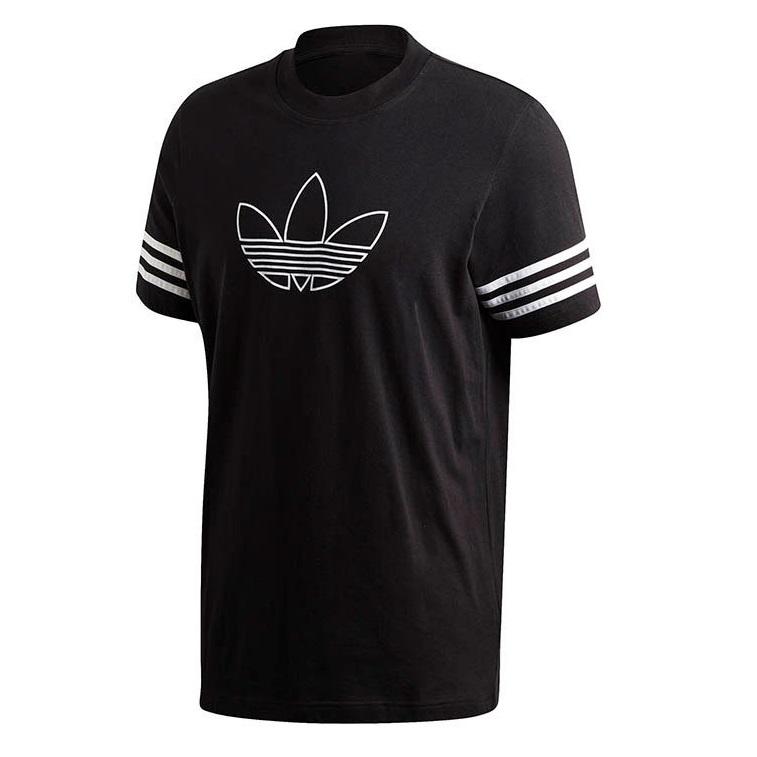 Playera Adidas Outline Tee Negro (Hombre) FM3897