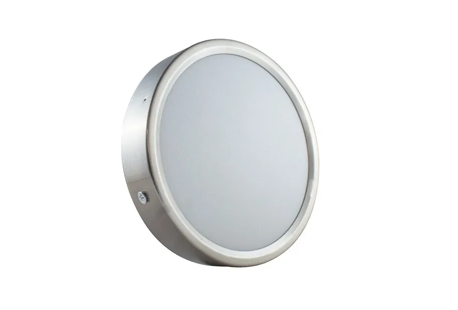 Lampara Panel Sobreponer Led 12w Acabado Satinado Luz Blanca