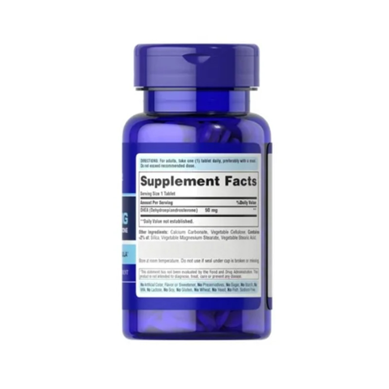 Suplemento Dhea 50 Mg 50 Tab Puritans Pride Energia Y Salud!