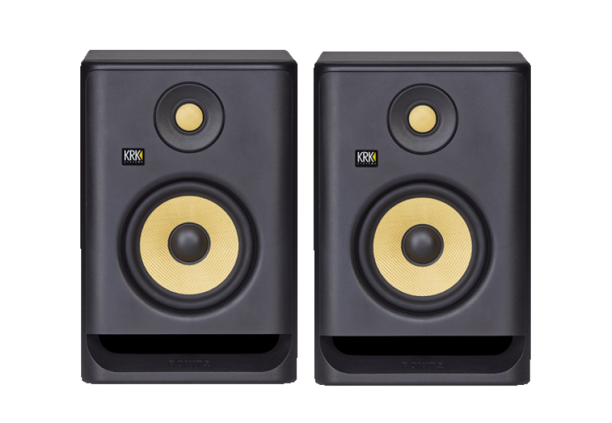 Par de Monitores Para Estudio 5" KRK Rokit RP5G4 - Negro