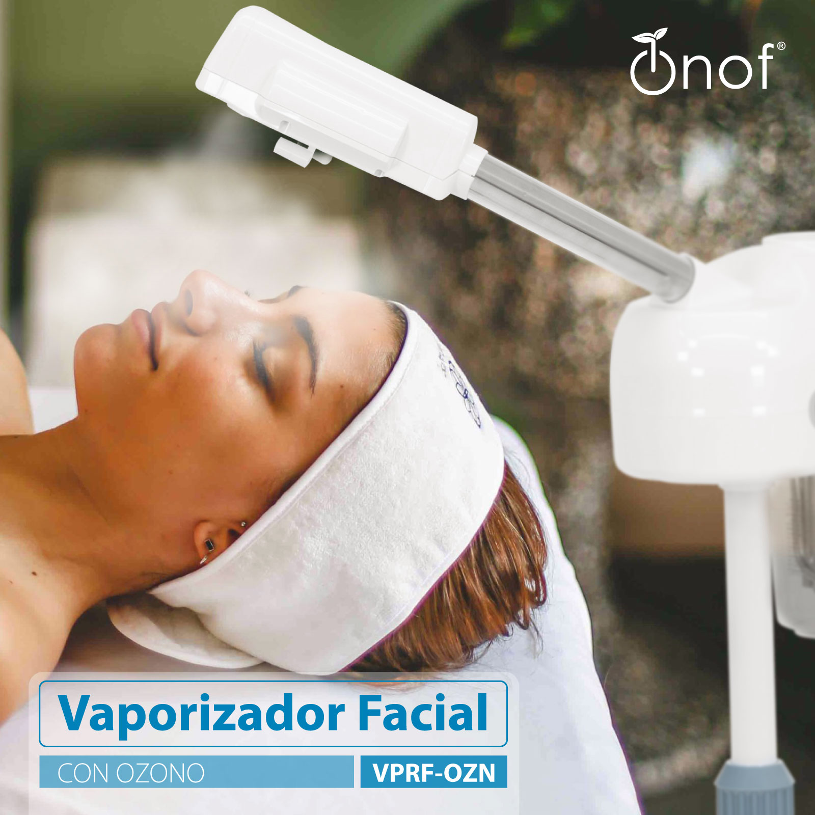 Vaporizador Facial Profesional Relajacion por Vapor de Ozono