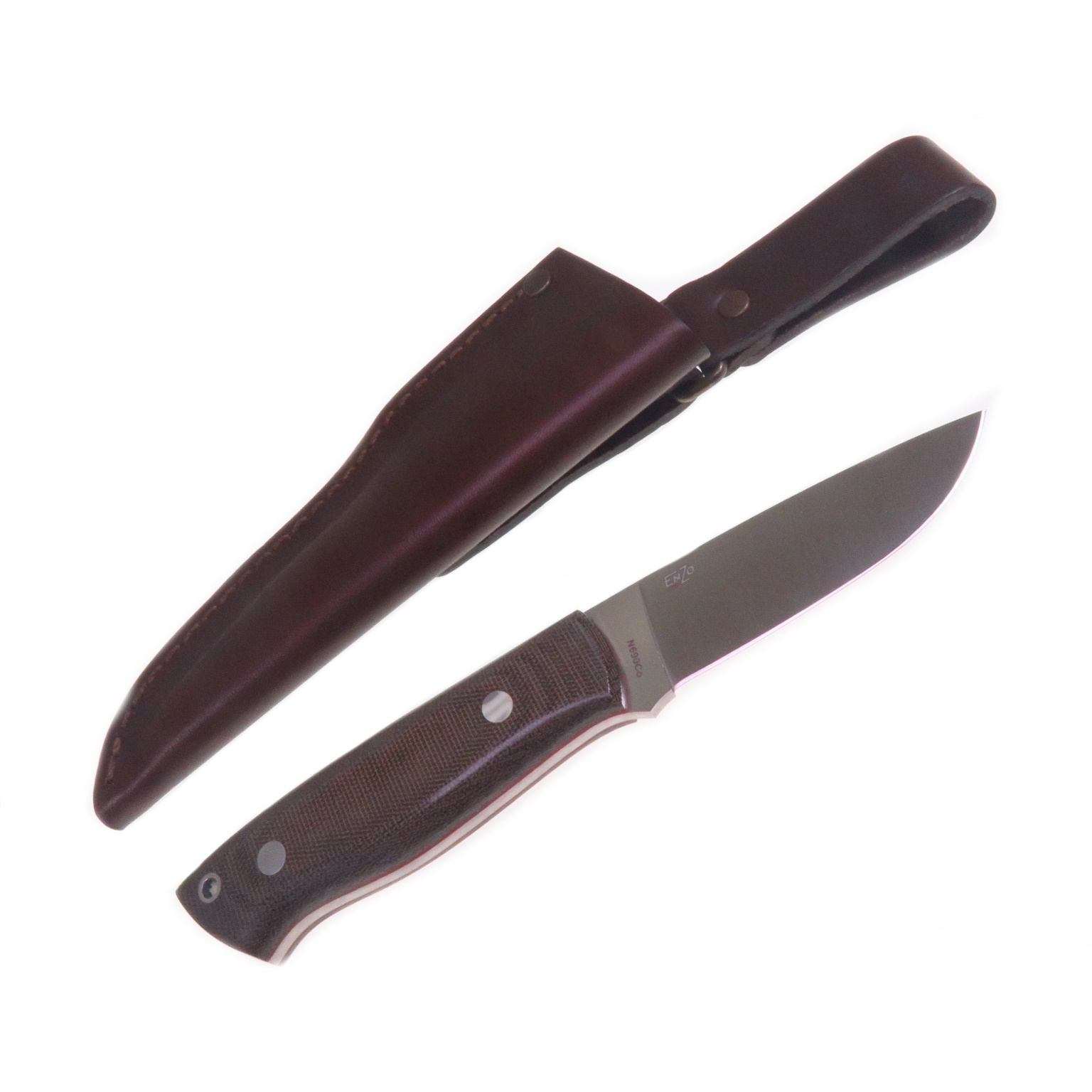 Bri2015 Enzo Finland Trapper 95 Cuchillo De Caceria C/Fnda