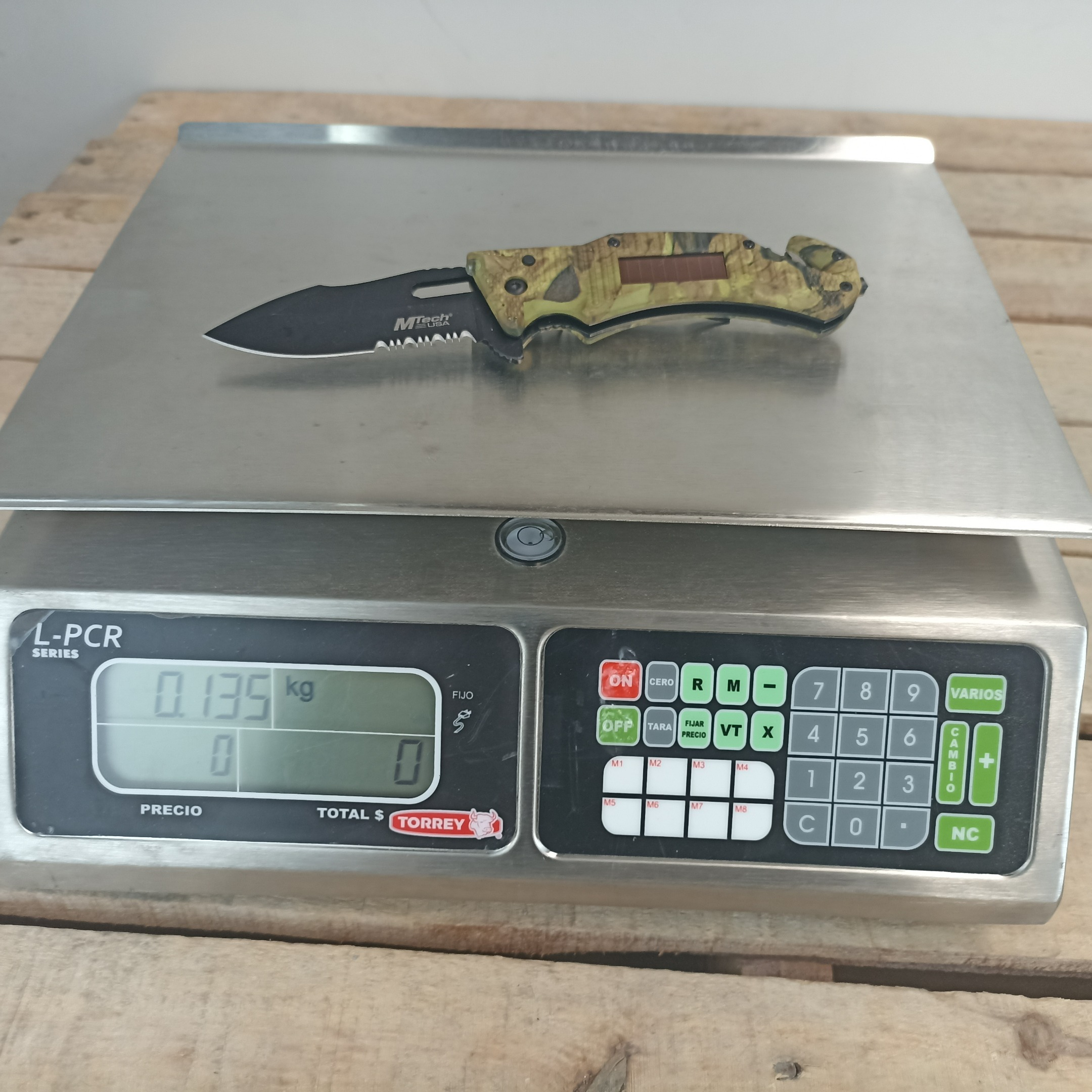 Navaja Militar Camuflaje MT-A887CA