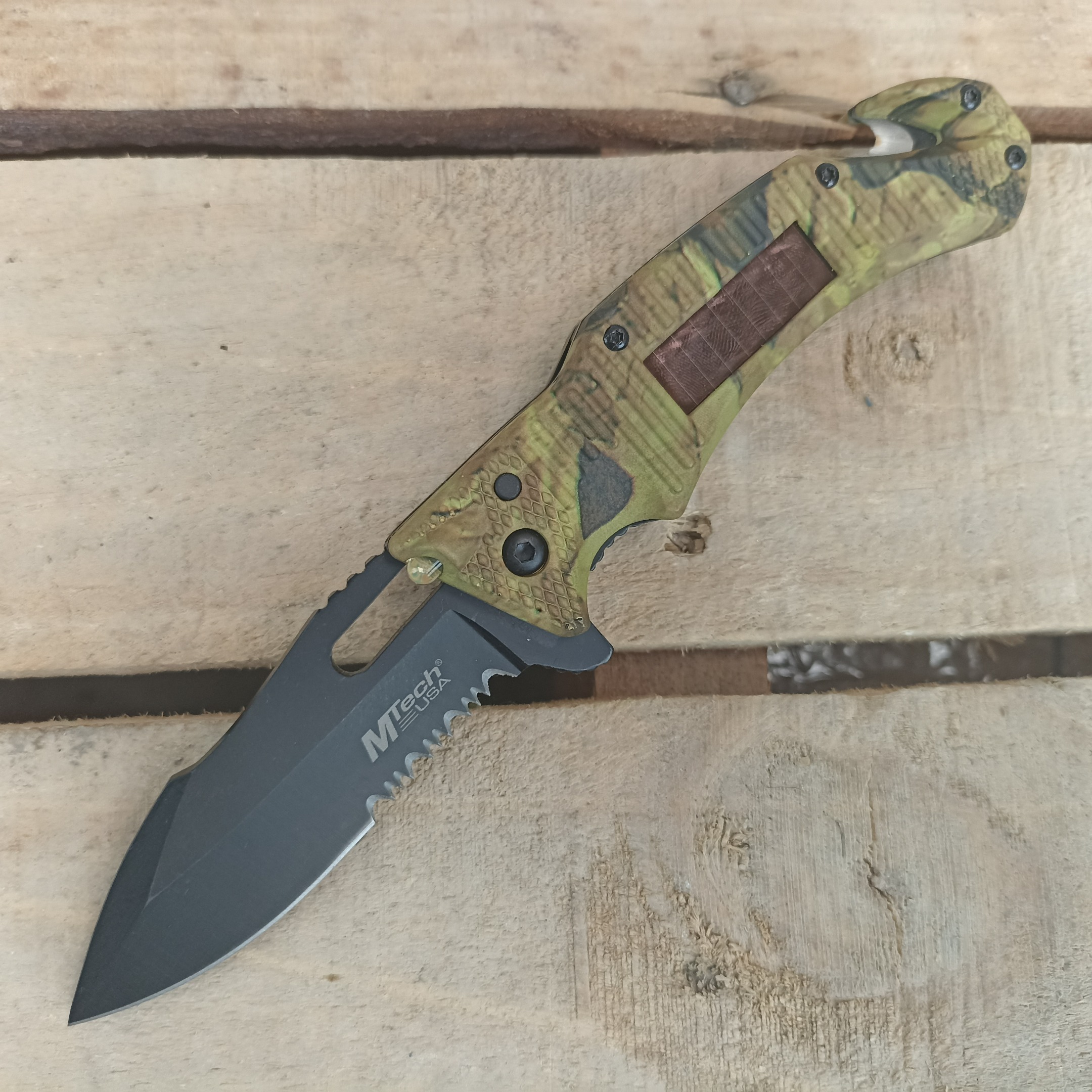 Navaja Militar Camuflaje MT-A887CA