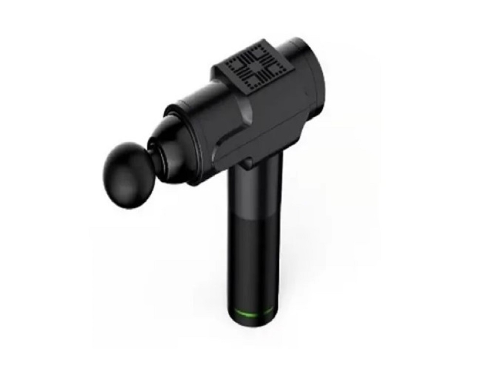 Masajeador Gun Pro 6 Cabecillas Negro Pantalla Lcd Benesta