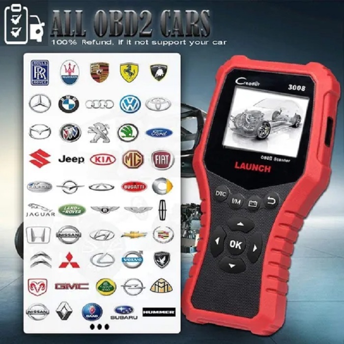Escaner Automotriz Rojo con Negro
