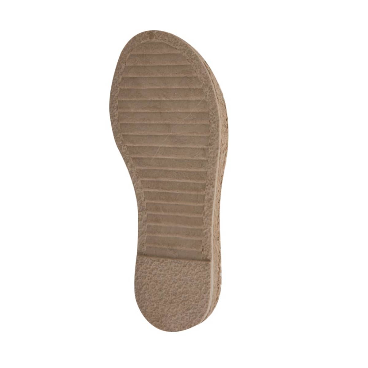 Sandalias para niña, color beige, marca Vivis Shoes Kids, con suela corrida y corte de pulsera, mod. 1033777