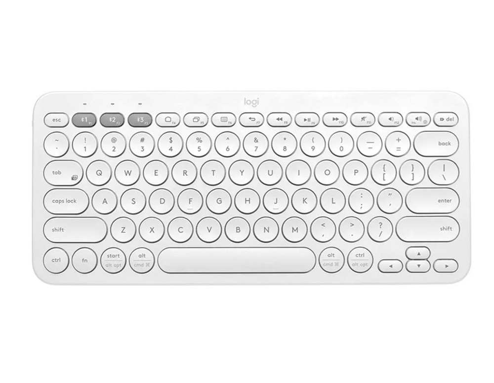 Teclado bluetooth Logitech Color Blanco