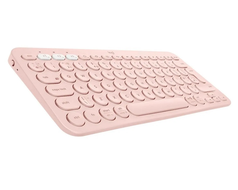 Teclado bluetooth Logitech Español Color Rosa