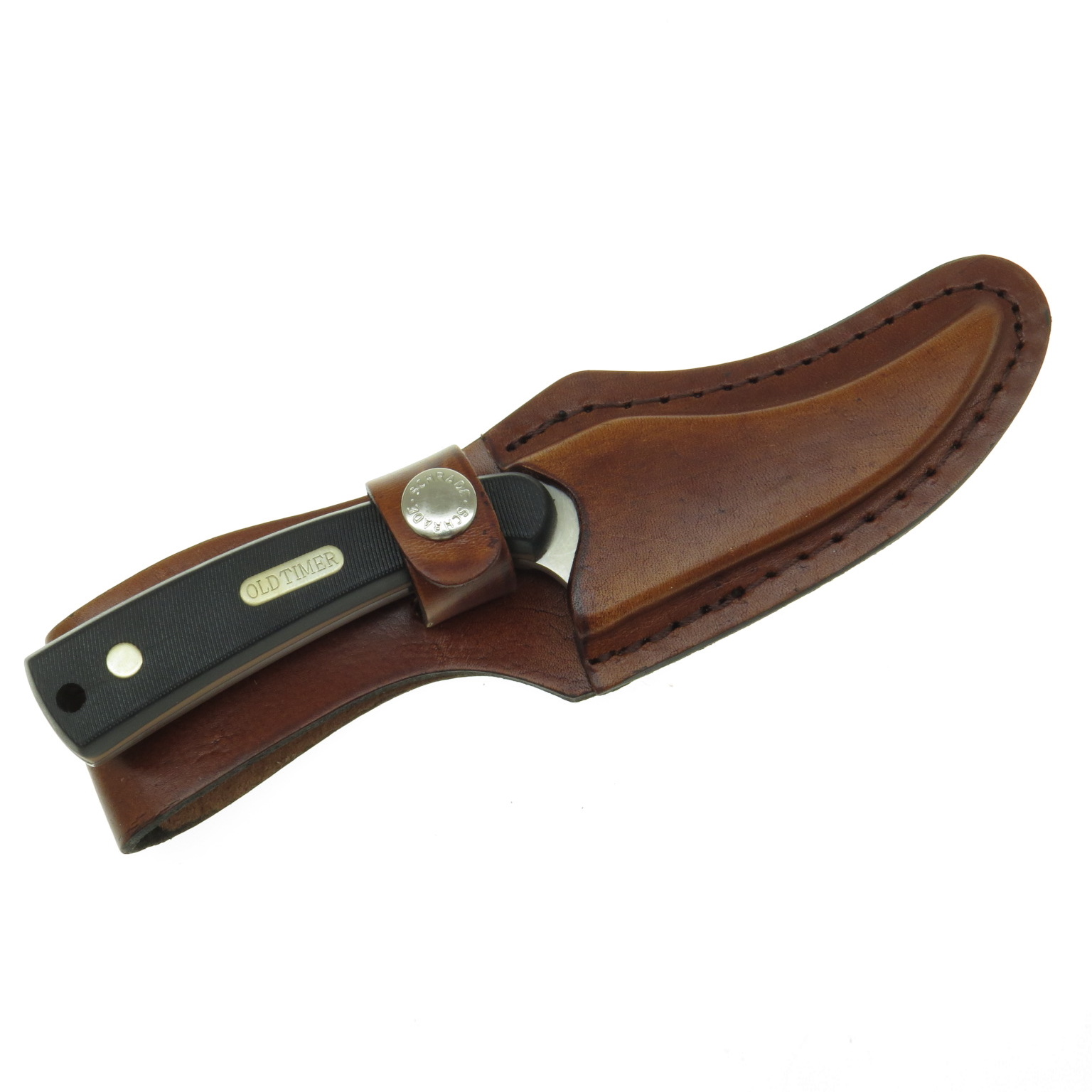 Sch152Ot Schrade Cuchillo Old Timer Sharp Finger C/Fnda