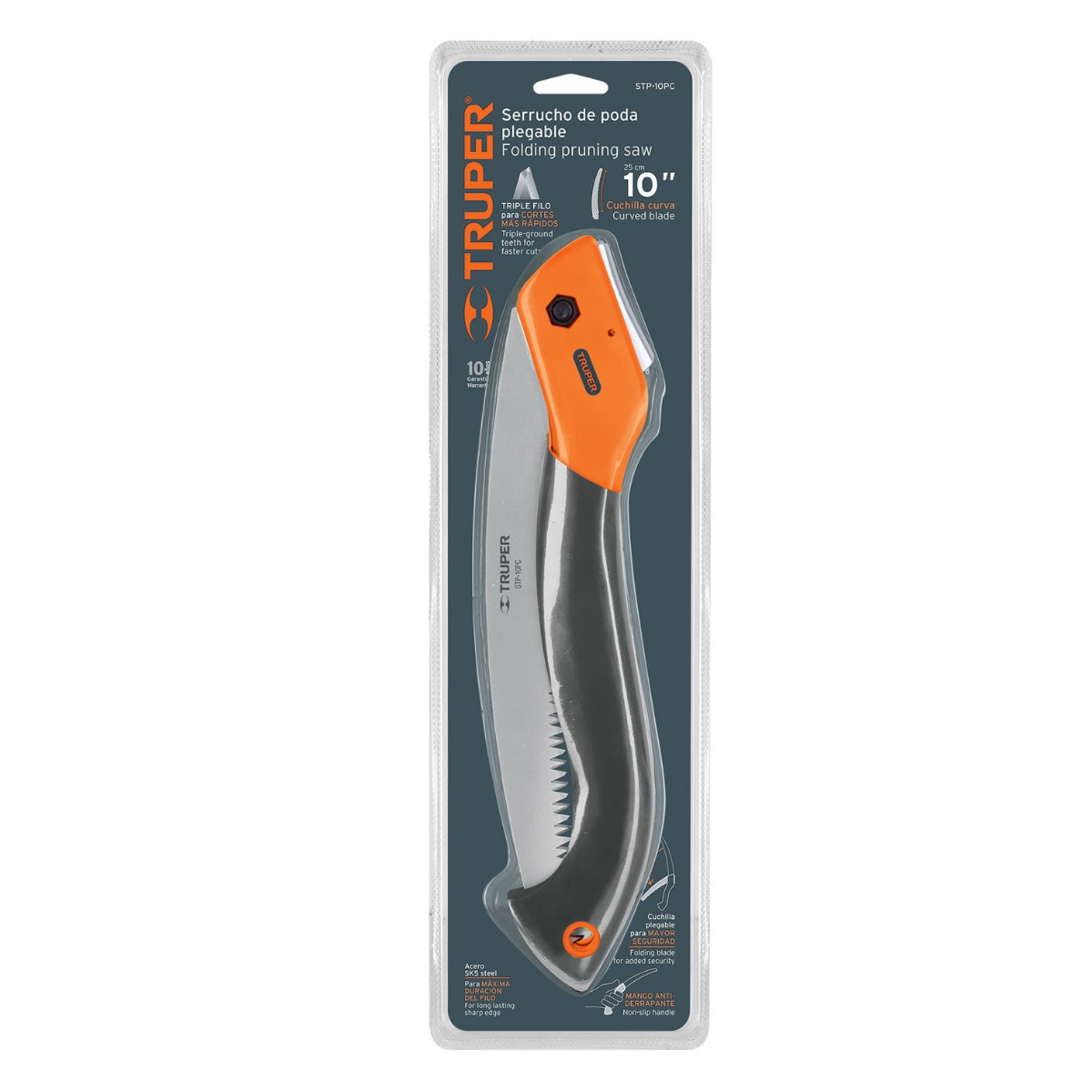 SERRUCHO DE PODA PLEGABLE TRUPER 10"