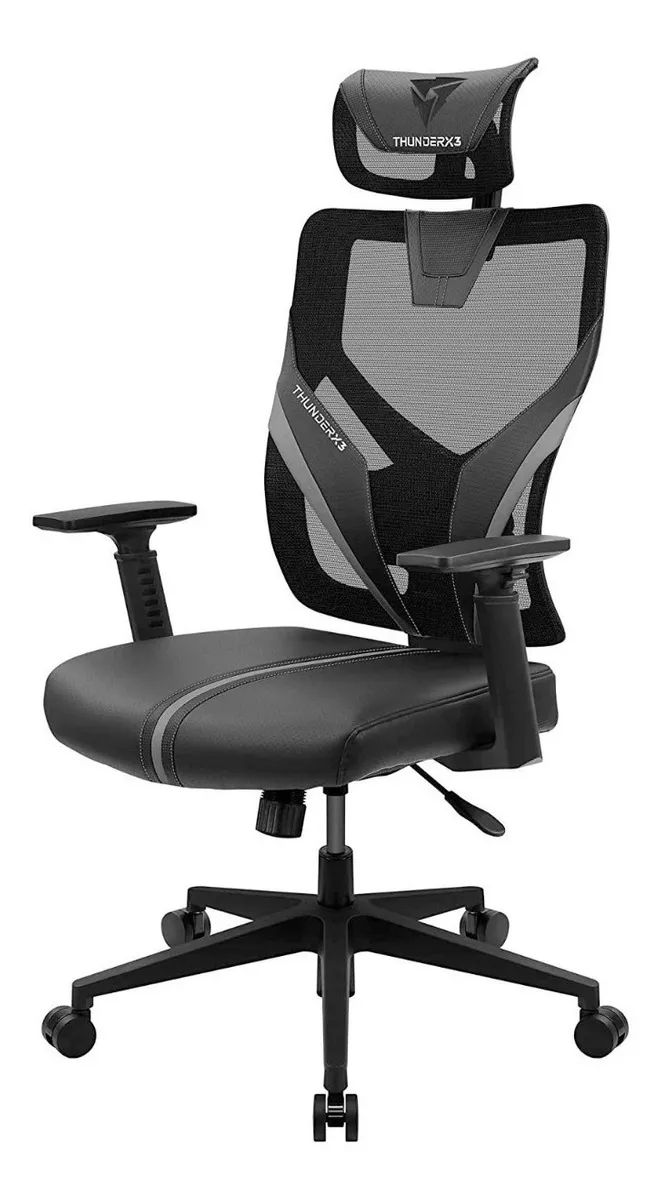 SILLA THUNDER X3 ERGONOMICA YAMA 1 BLACK