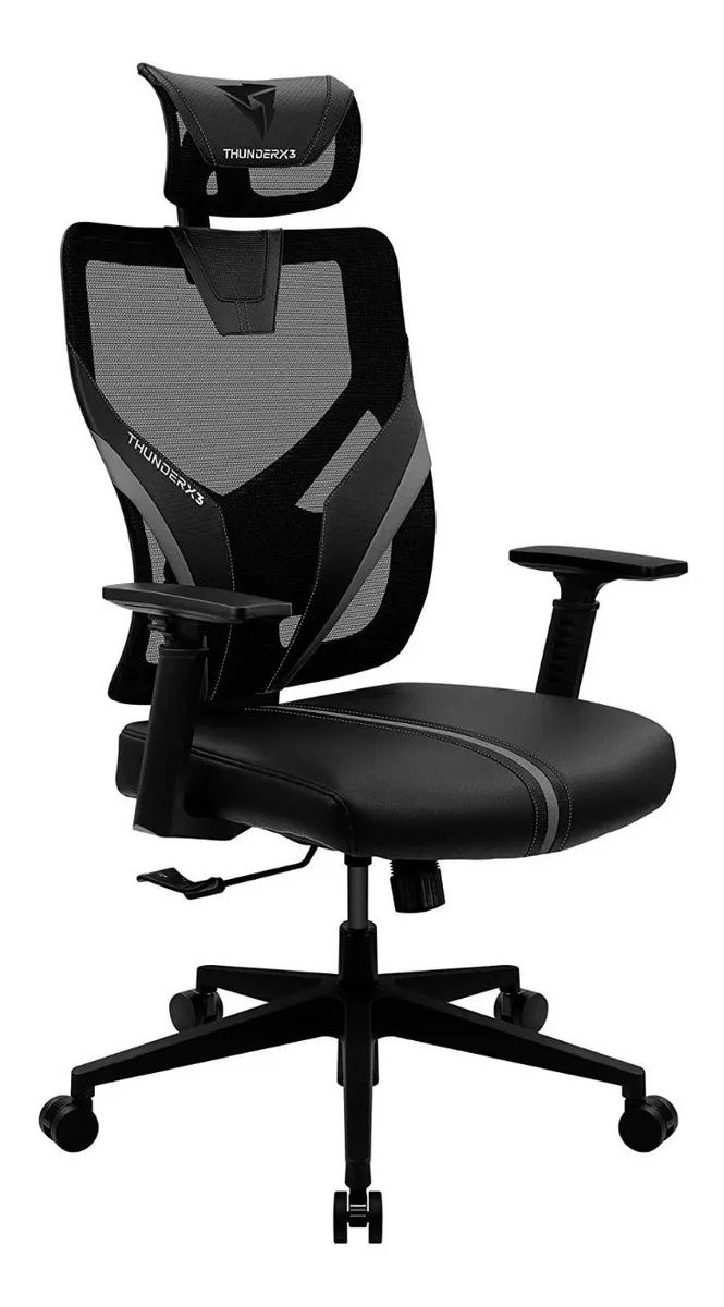 SILLA THUNDER X3 ERGONOMICA YAMA 1 BLACK