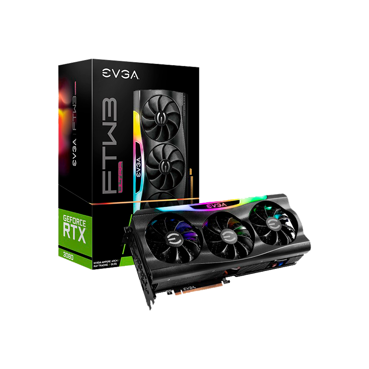 Tarjeta de Video Evga Geforce RTX 3080 FTW3 ULTRA GAMING 10GB