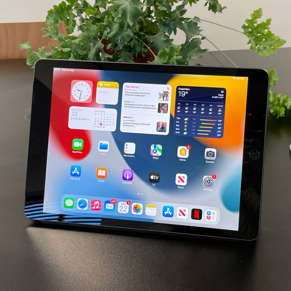 Apple iPad Gris Espacial de 10.2 in, Chip A13 Bionic, 64 Gb, 3Gb RAM, 4G LTE Advanced