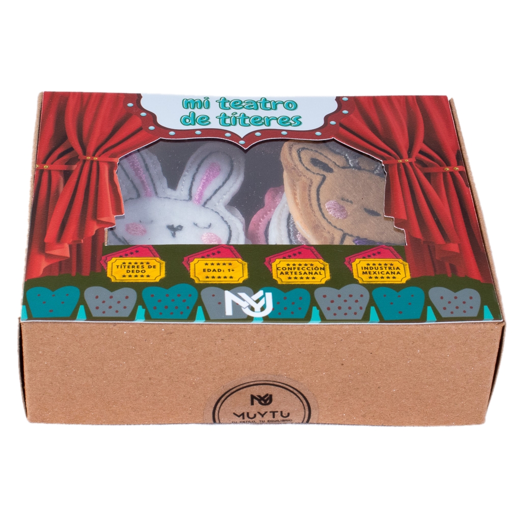 Títeres De Dedo. Divertida Marioneta De Animalitos 8 Piezas