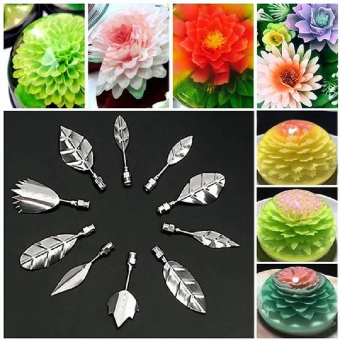 Kit 20 Gubias Boquillas Jeringa Para Decoracion Gelatina