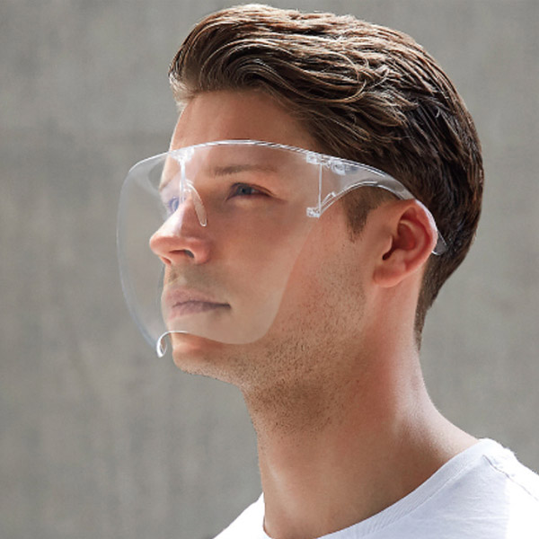 Careta de policarbonato 4 piezas Premium Protector facial de lente durable
