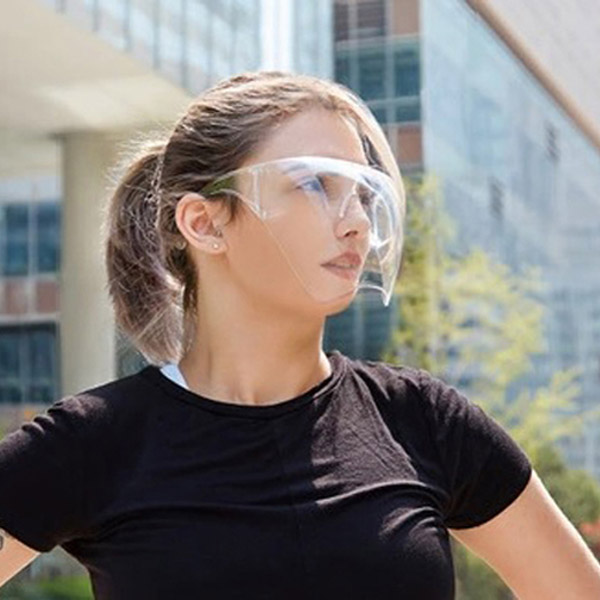 Careta de policarbonato 4 piezas Premium Protector facial de lente durable