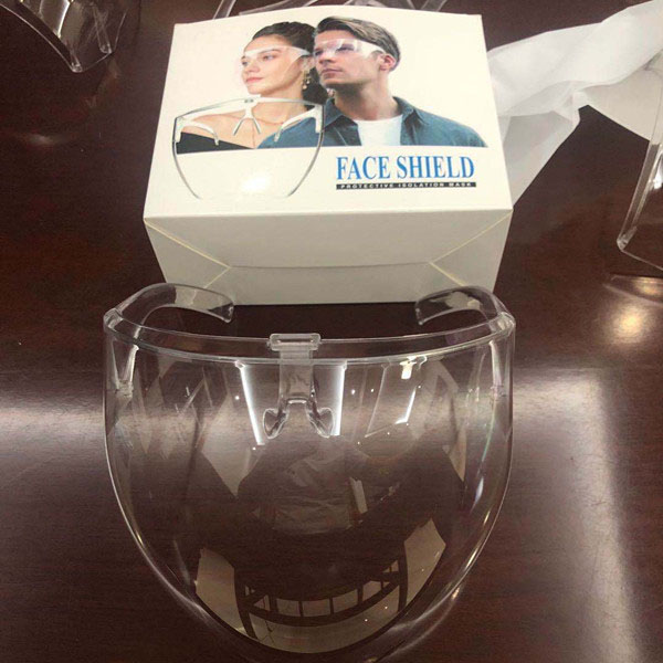 Careta de policarbonato 4 piezas Premium Protector facial de lente durable