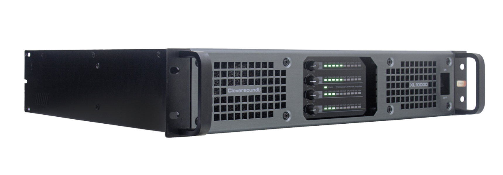Amplificador 4 Canales 2500w RMS c/u Cleversound XL10000