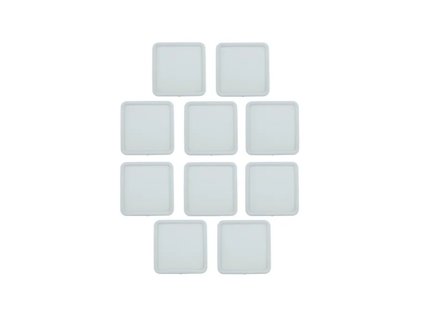 Lampara Sobreponer Panel Led 18w 110 Volts Paquete 10 Piezas 