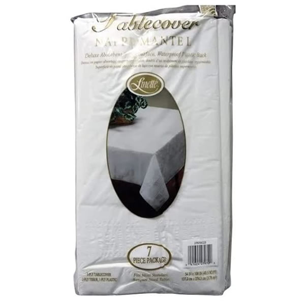 Mantel de 137.2 x 274.3 cm Pack de 7 Pz Linette 1063429 CST