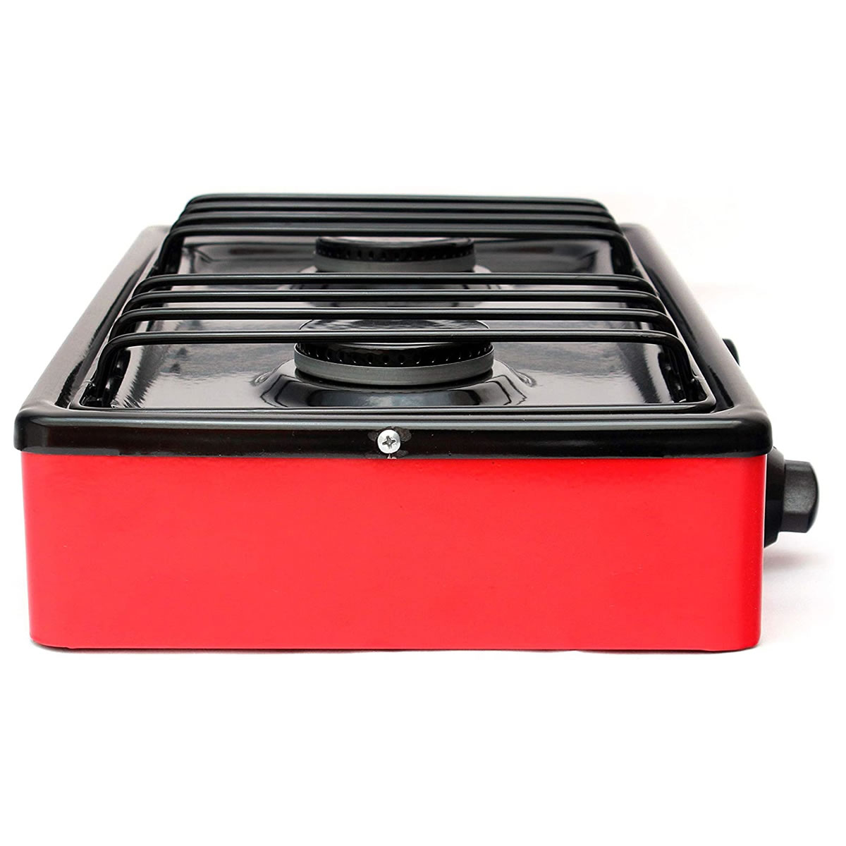 Parrilla De Gas Con 2 Quemadores Acero Super Flama 2Q-R CI