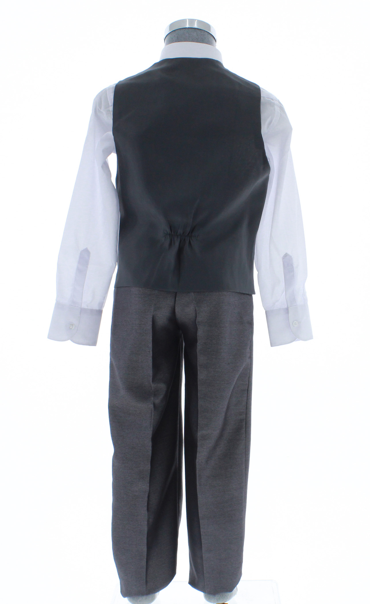 Traje de Niño Tres Piezas Color Gris 2 a 18 Años.