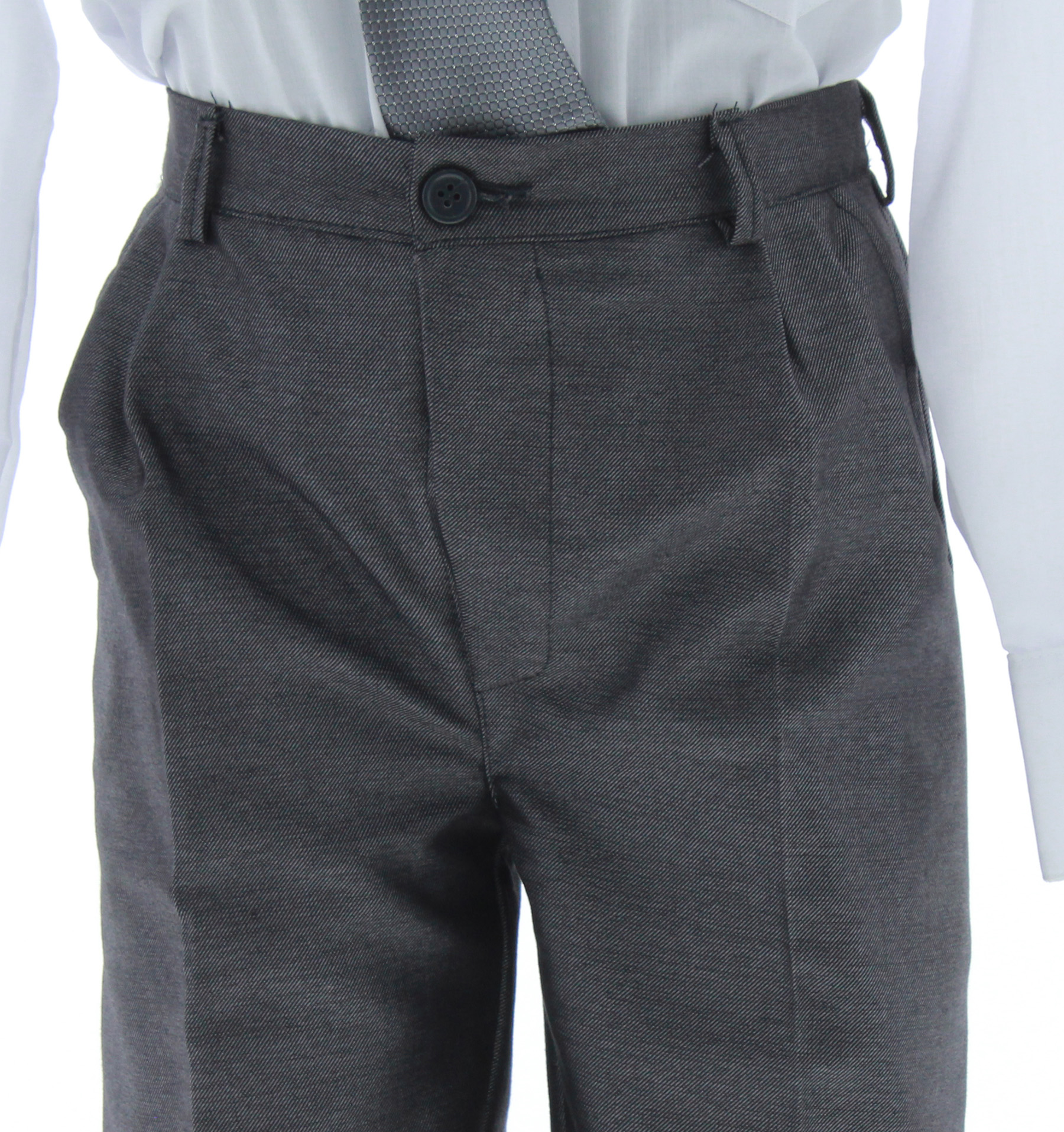 Traje de Niño Tres Piezas Color Gris 2 a 18 Años.