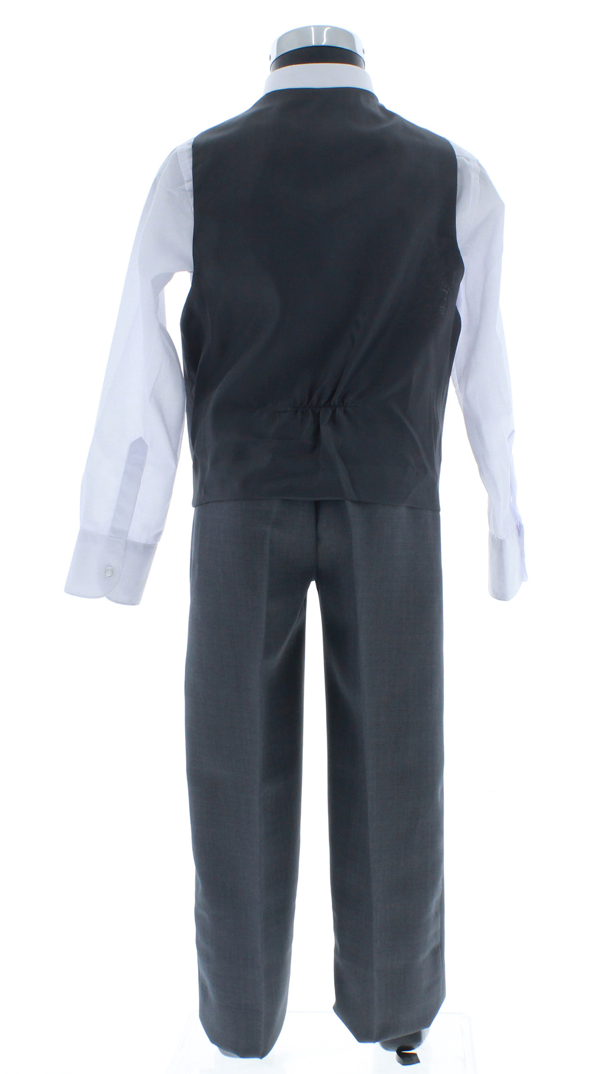 Traje de Niño Tres Piezas Color Gris 2 a 18 Años.
