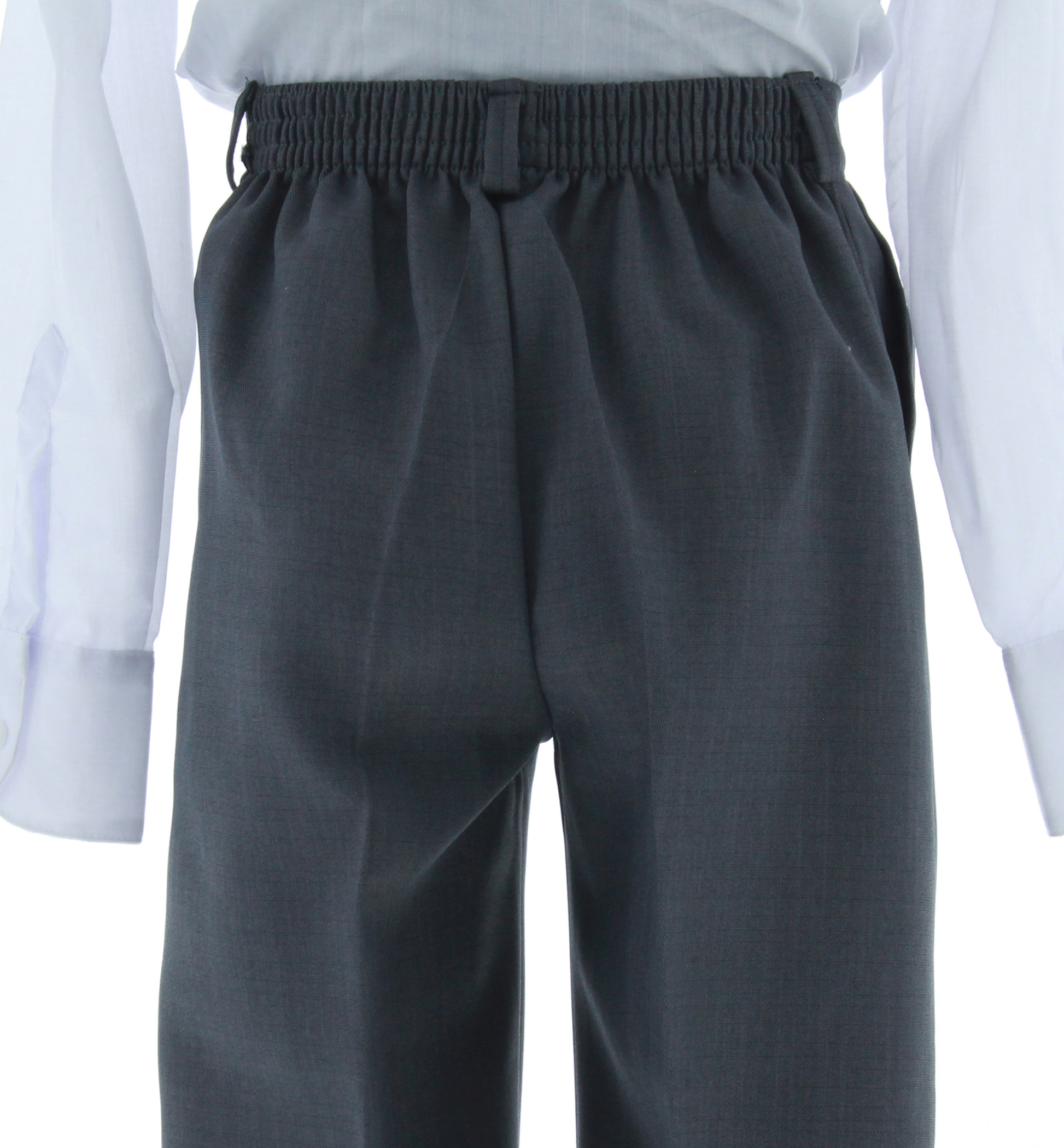 Traje de Niño Tres Piezas Color Gris 2 a 18 Años.